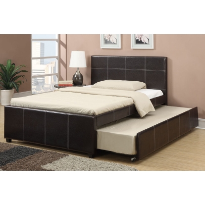 Poundex Full Bed With Trundle Model F9214F
