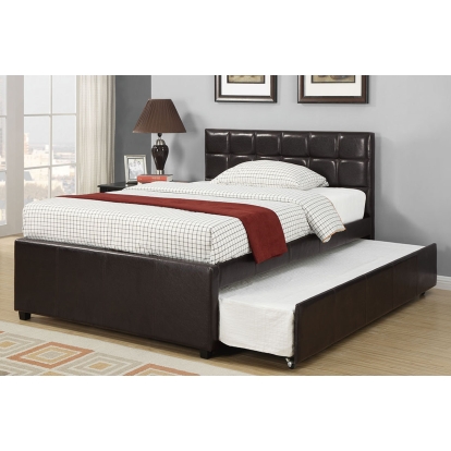 Poundex Full Bed With Trundle Model F9215F