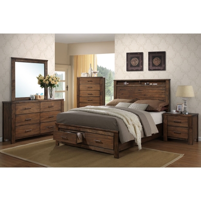 Poundex California King Bed Model F9329CK