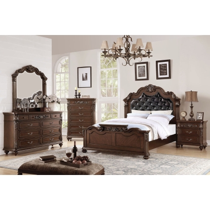 Poundex Queen Bed Model F9386Q