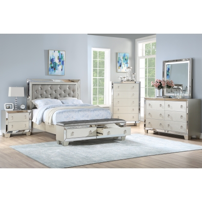 Poundex California King Bed Model F9429CK