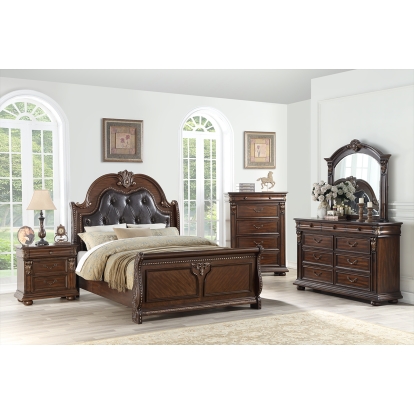 Poundex Queen Bed Model F9432Q