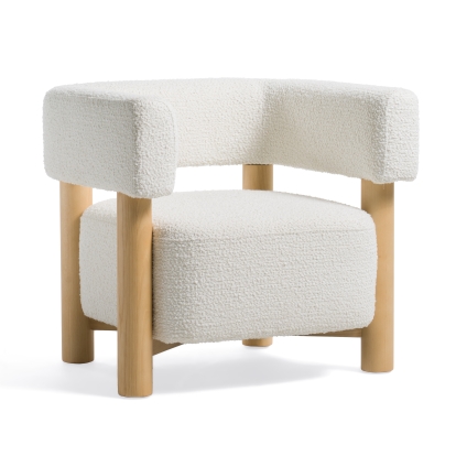 VIG Furniture White Accent Chair SKU VGEUMC-7114LC-AW-WHT - Product ID 80600