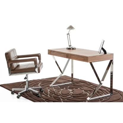 VIG Furniture Walnut Office Desk SKU VGBBMD153-WAL - Product ID 16189