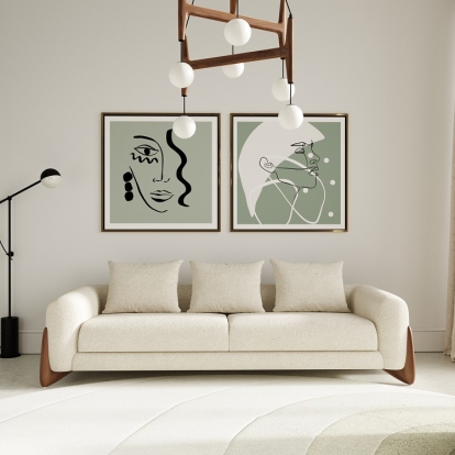 VIG Furniture Cream Sofa SKU VGCS-21073-SO - Product ID 79646