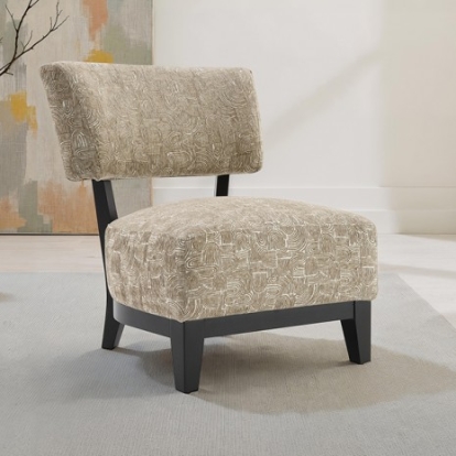 Furniture Of America Aveni Contemporary Engineered Wood, Fabric, Foam, Solid Wood Beige Accent Chair | FM-AC6008BG