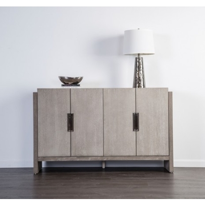 Furniture of America Gristalt Transitional Solid with Wood Gray-Stone Gray Server Model FM3597GY-SV