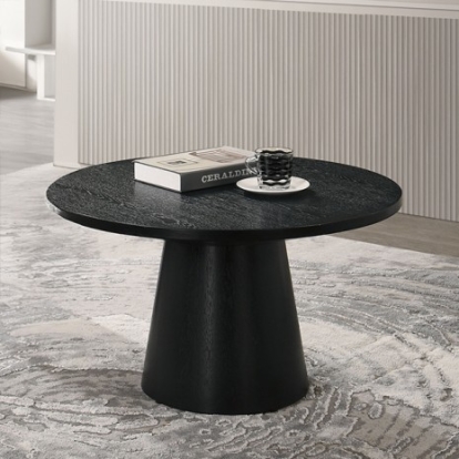 Furniture Of America Halewood Contemporary Engineered Wood, Oak Veneer, Rubberwood Oak Cocktail Table | FM4222BK-C-PK