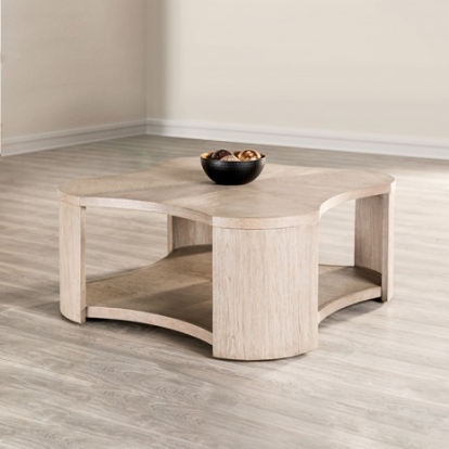 Furniture Of America Conisbrough Modern Engineered Wood, Oak Veneer, Rubberwood Oak Cocktail Table | FM49004AK-C