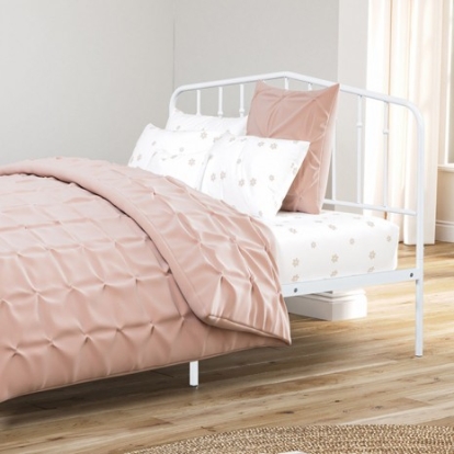 Furniture of America Nicoli Contemporary Metal White Full Metal Bed Model FM7900WH-F