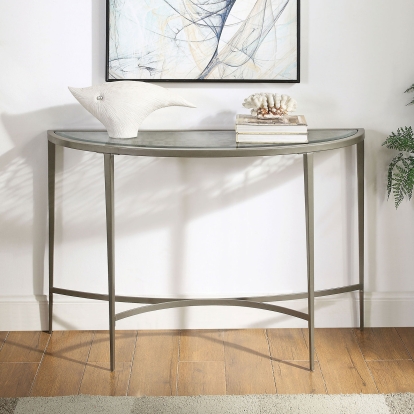 Freja Silver Sofa Table Model FOA4743S by Furniture of America