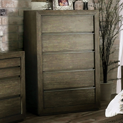 Bridgewater Light Walnut Chest Model FOA7490C by Furniture of America