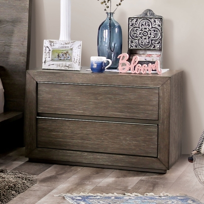 Pickstown Light Walnut Night Stand Model FOA7491N by Furniture of America