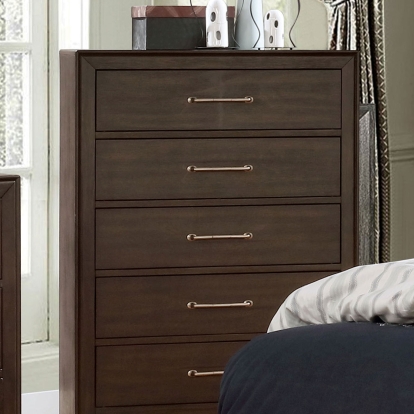 Jamie Walnut Chest Model FOA7917C by Furniture of America