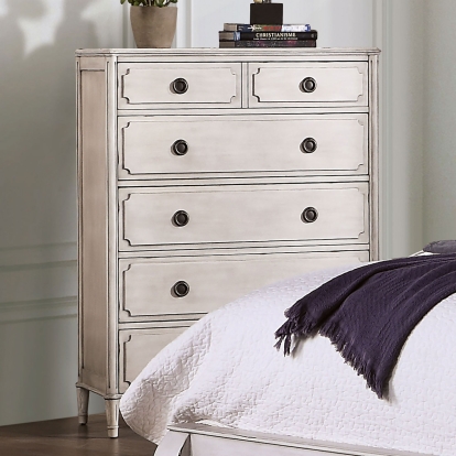 Esther Antique White Chest Model FOA7929C by Furniture of America