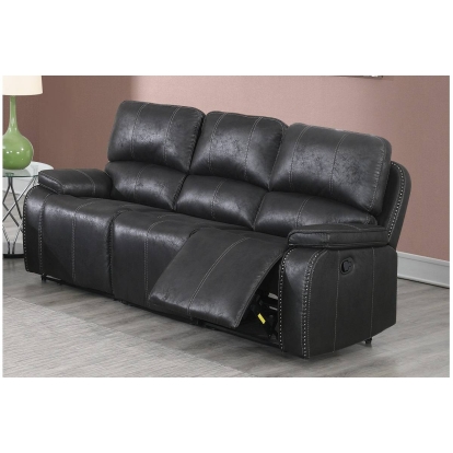 Poundex Manual Reclining Sofa Model F8729