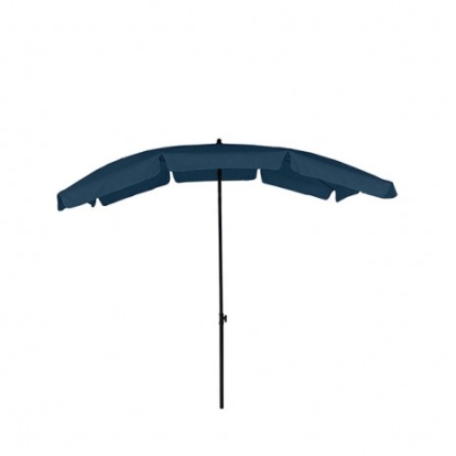 Furniture Of America Sleek Modern Polyester, Steel Dark Sapphire Rectangular Tilting Umbrella | GM-3001DS
