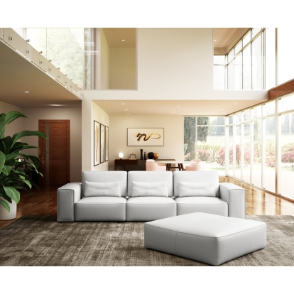 VIG Furniture White Sectional Sofa SKU VGCCHOLLYWOOD-4STR-WHT-SECT - Product ID 79426