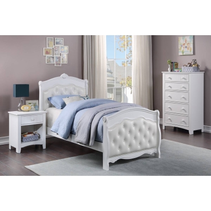Poundex Twin Bed Model F9582T