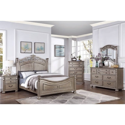 Poundex California King Bed Model F9611CK