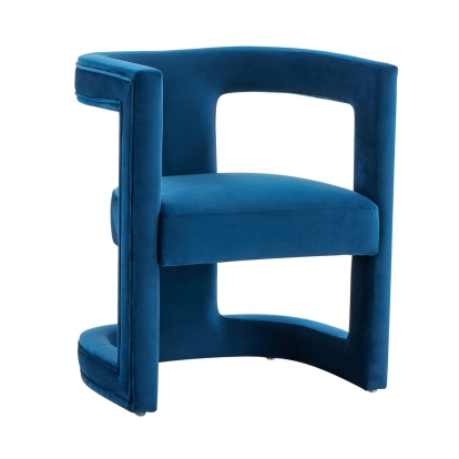 VIG Furniture Blue Lounge Chair SKU VGRHRHS-AC-231-BLUE - Product ID 77646