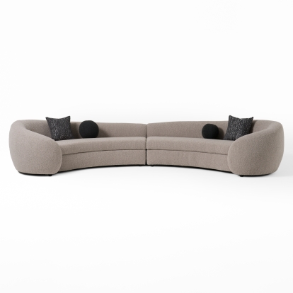 VIG Furniture Grey Sectional Sofa SKU VGOD-ZW-22017 - Product ID 80054