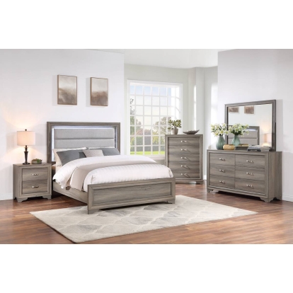 Poundex Eastern King Bed Model F9646EK