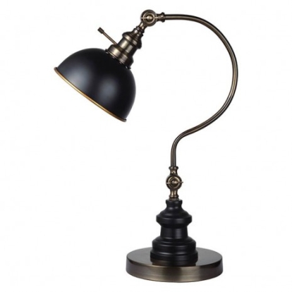 Furniture of America Briar Industrial Metal Antique Gold Table Lamp Model L731180G-T
