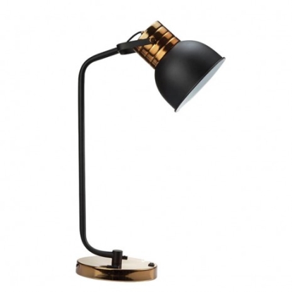 Furniture of America Urien Contemporary Metal Black-Antique Gold Table Lamp Model L73839