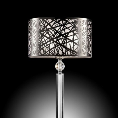 Furniture Of America Mya Traditional Metal Translucent/Black Table Lamp | L9148T
