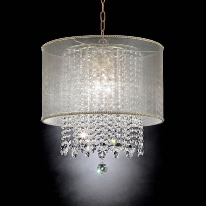 Ana Gold Ceiling Lamp Model L9154H by Furniture of America