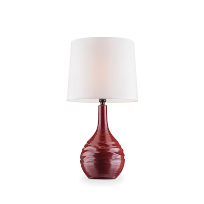 Ida Burgundy Table Lamp Model L9502BD by Furniture of America