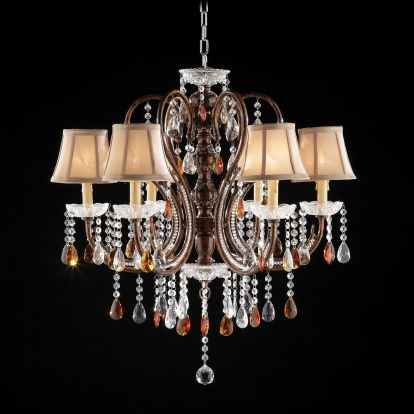 Juliet Golden Brown Ceiling Lamp Model L95113H by Furniture of America