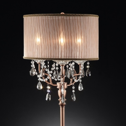 Cecelia Copper Floor Lamp Model L95126T by Furniture of America