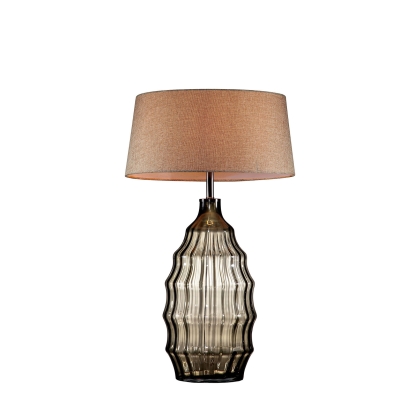Elen Olive 28"H Olive Glass Table Lamp Model L9704 by Furniture of America