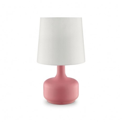 Furniture Of America Farah Contemporary Metal Pink Table Lamp | L9819PK