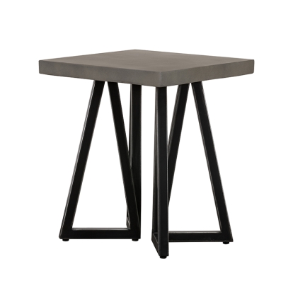 VIG Furniture Grey End Table SKU VGLBLENO-LT50-01 - Product ID 76136