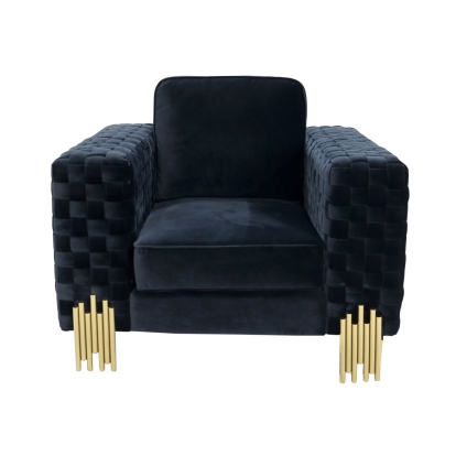 VIG Furniture Black Lounge Chair SKU VGYUHD-1936-BLK-CH - Product ID 78565