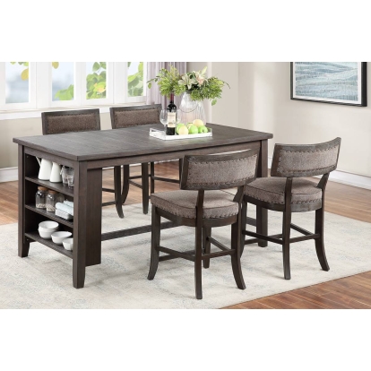 Poundex Counter Height Table Model F2568