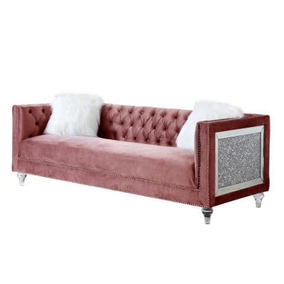 ACME Heibero II Sofa With 2 Pillows Model LV00327