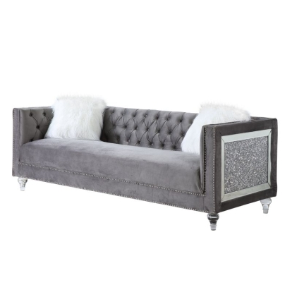 ACME Heibero II Sofa With 2 Pillows Model LV00330