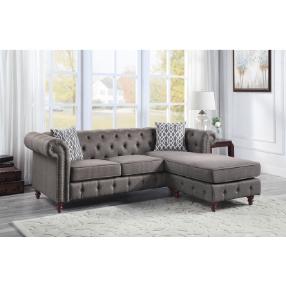 ACME Waldina Reversible Sectional Sofa Model LV00499