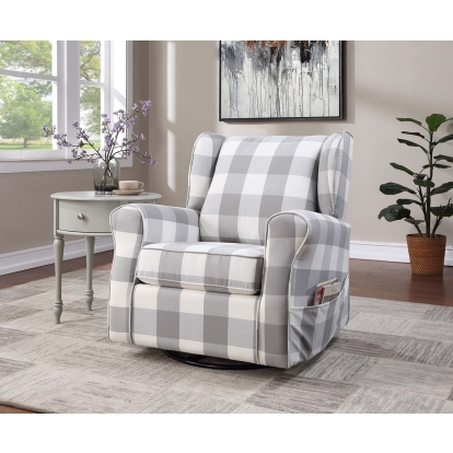 ACME Patli Swivel Chair With Glider Model LV00922