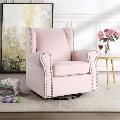 ACME Tamaki Swivel Chair With Glider Model LV00923