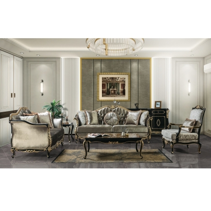 ACME Betria Sofa With 5 Pillows Model LV01887