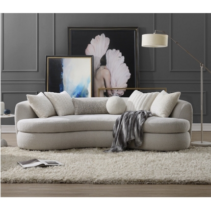 ACME Iniko Sofa With 6 Pillows Model LV02542