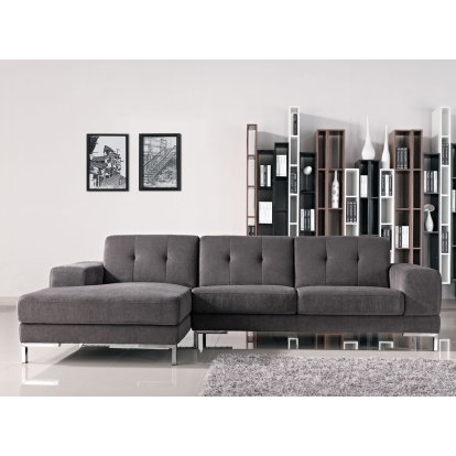 VIG Furniture Grey Sectional Sofa SKU VGMB-1071B-GRY-LAF - Product ID 73452