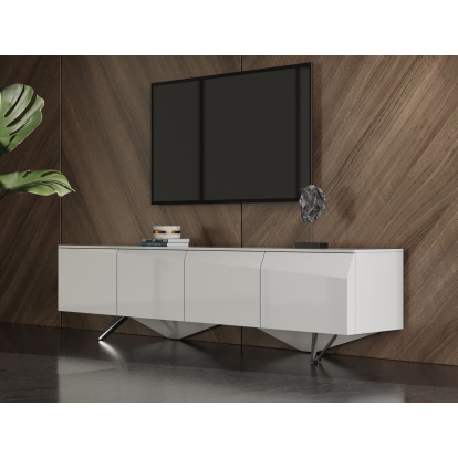 VIG Furniture White TV Stand SKU VGVCTV117-WHT - Product ID 77266