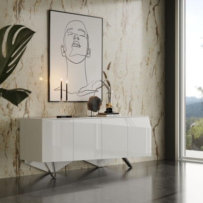 VIG Furniture White Buffet SKU VGVCG117-WHT - Product ID 75636