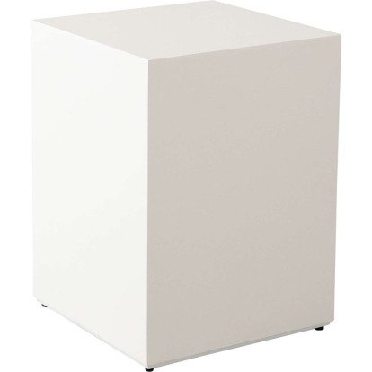 Diamond Sofa MONTAGESETIV Montage Square End Table Ivory Faux Cement Finish
